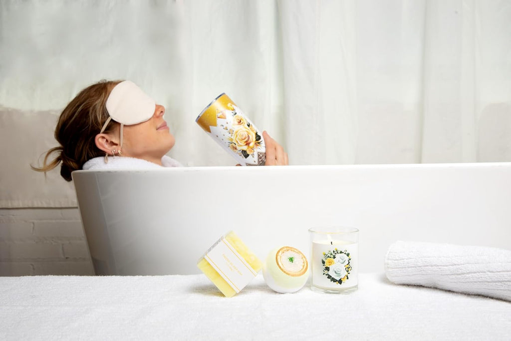 Care Package 9 Pcs- Self Care Kit Birthday Basket for Women, Unique Get Well Soon Gift Baskets for Women, Thank You Box, Spa Gift Set Bundle for Mom, Her, Wife, Girlfriend, Coworker (White)